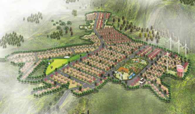 Cherivali Hills — Layout Plan detail 1